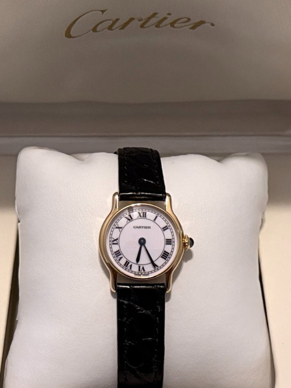 Rare CARTIER Riviera 18K Watch